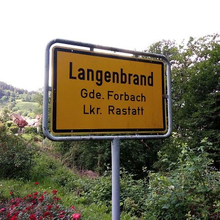 Ferienwohnung Kirchblick Langenbrand Екстер'єр фото